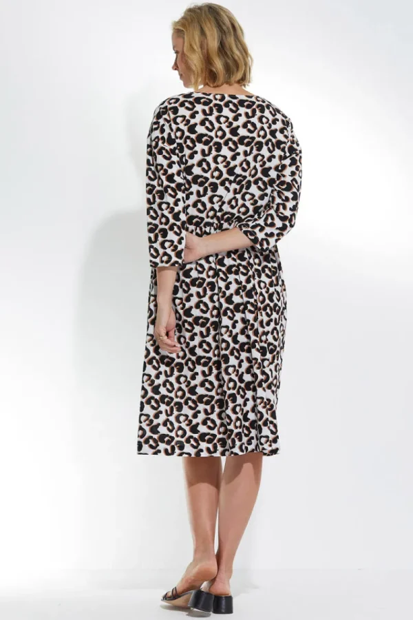 Marco Polo 3/4 Animal Dress^ Dresses