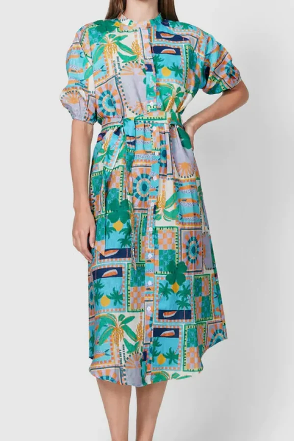 Walnut Berlin Linen Shirt Dress^ Shirts | Dresses