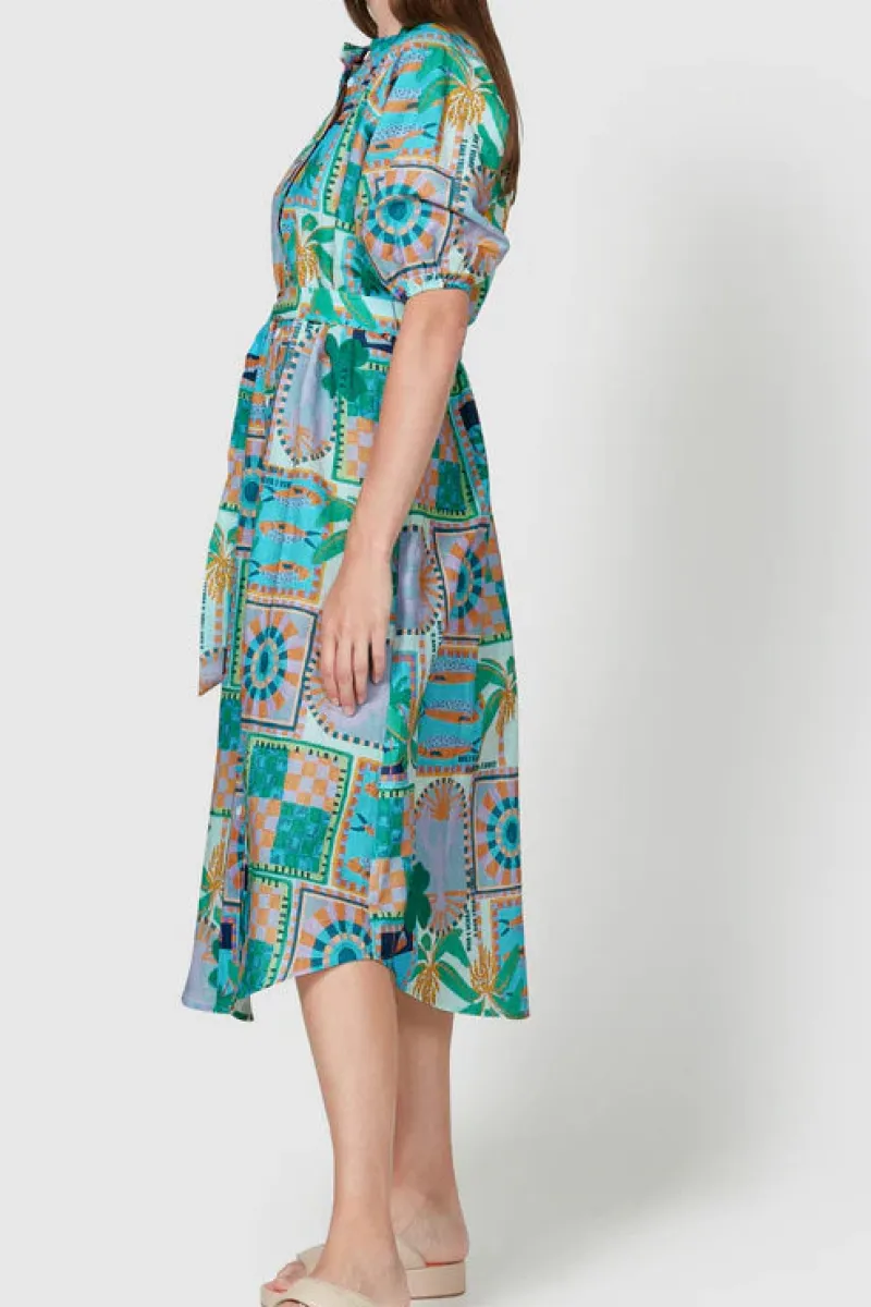 berlin_linen_shirt_dress_3.webp Walnut Berlin Linen Shirt Dress^ Shirts | Dresses