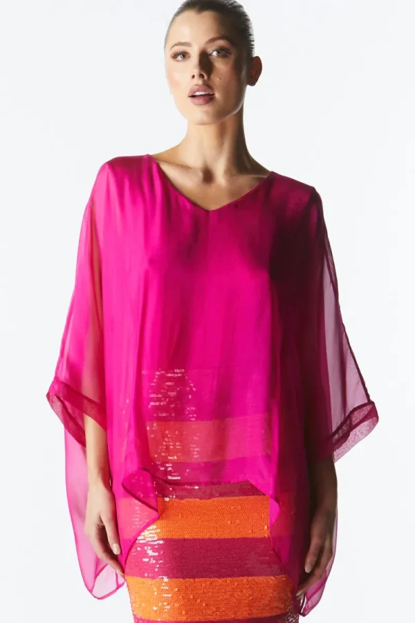 Fate and Becker Blossoming Silk Top^ Tops