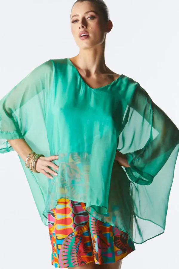Fate and Becker Blossoming Silk Top^ Tops