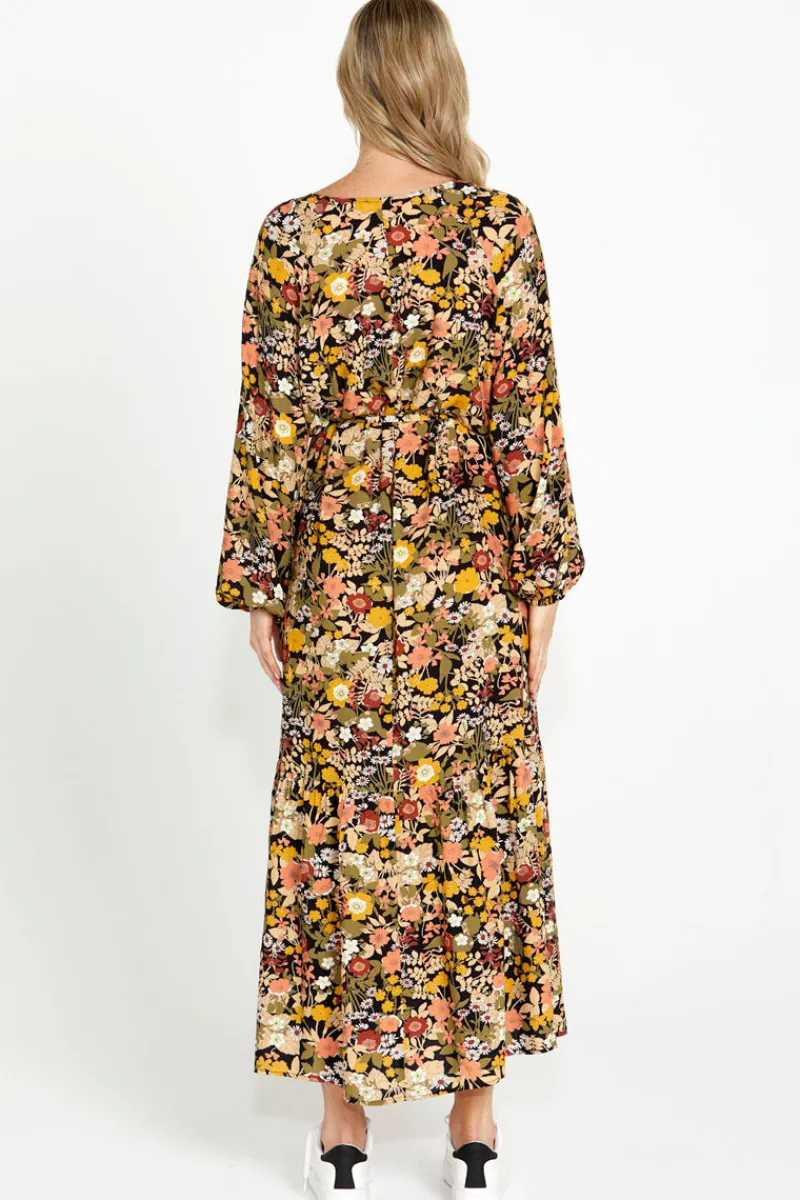 brigitte_balloon_sleeve_m_2.webp Sass Brigitte Balloon Sleeve Maxi Dress^ Dresses