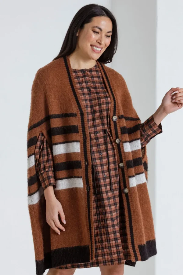 Marco Polo Brushed Cocoon Cardi^ Jackets