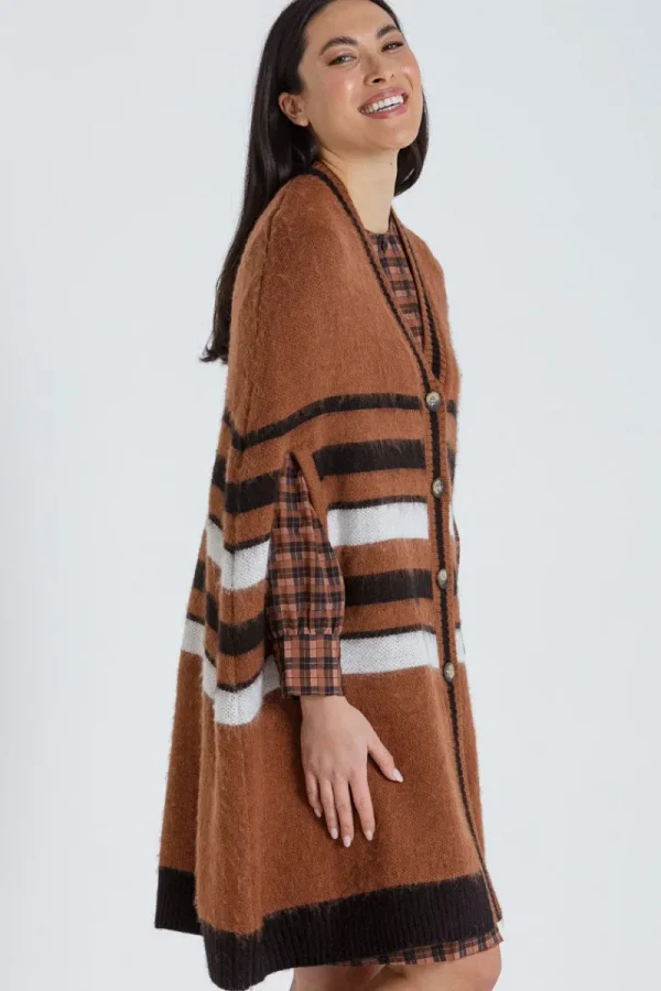 Marco Polo Brushed Cocoon Cardi^ Jackets