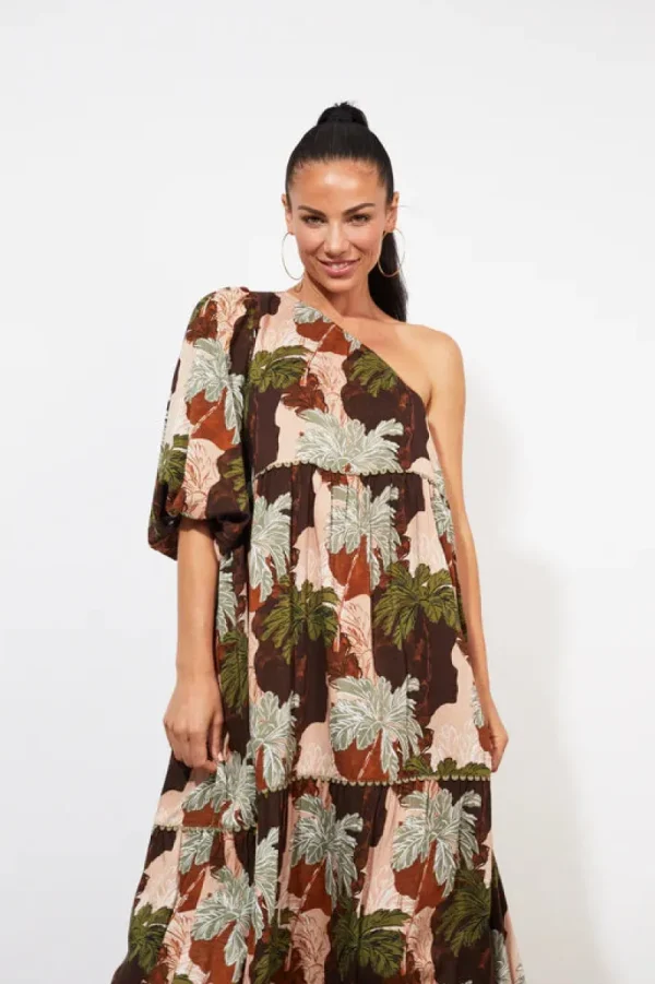 Haven Cayman One Shoulder Dress^ Dresses
