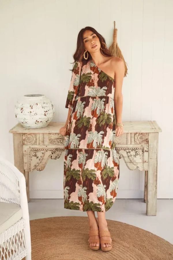 Haven Cayman One Shoulder Dress^ Dresses
