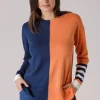 Yarra trail COLOUR BLOCK JUMPER^ Jumpers + Sweaters