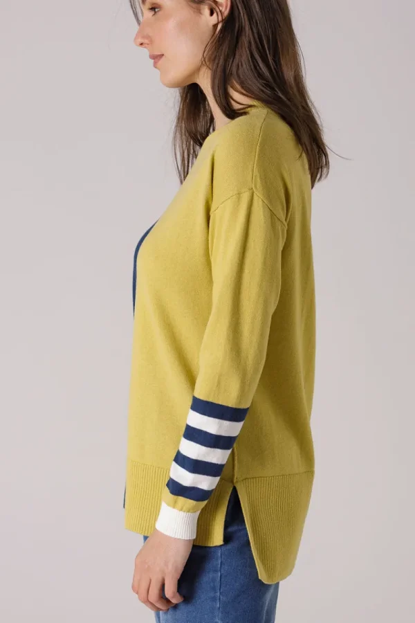 Yarra trail COLOUR BLOCK JUMPER^ Jumpers + Sweaters