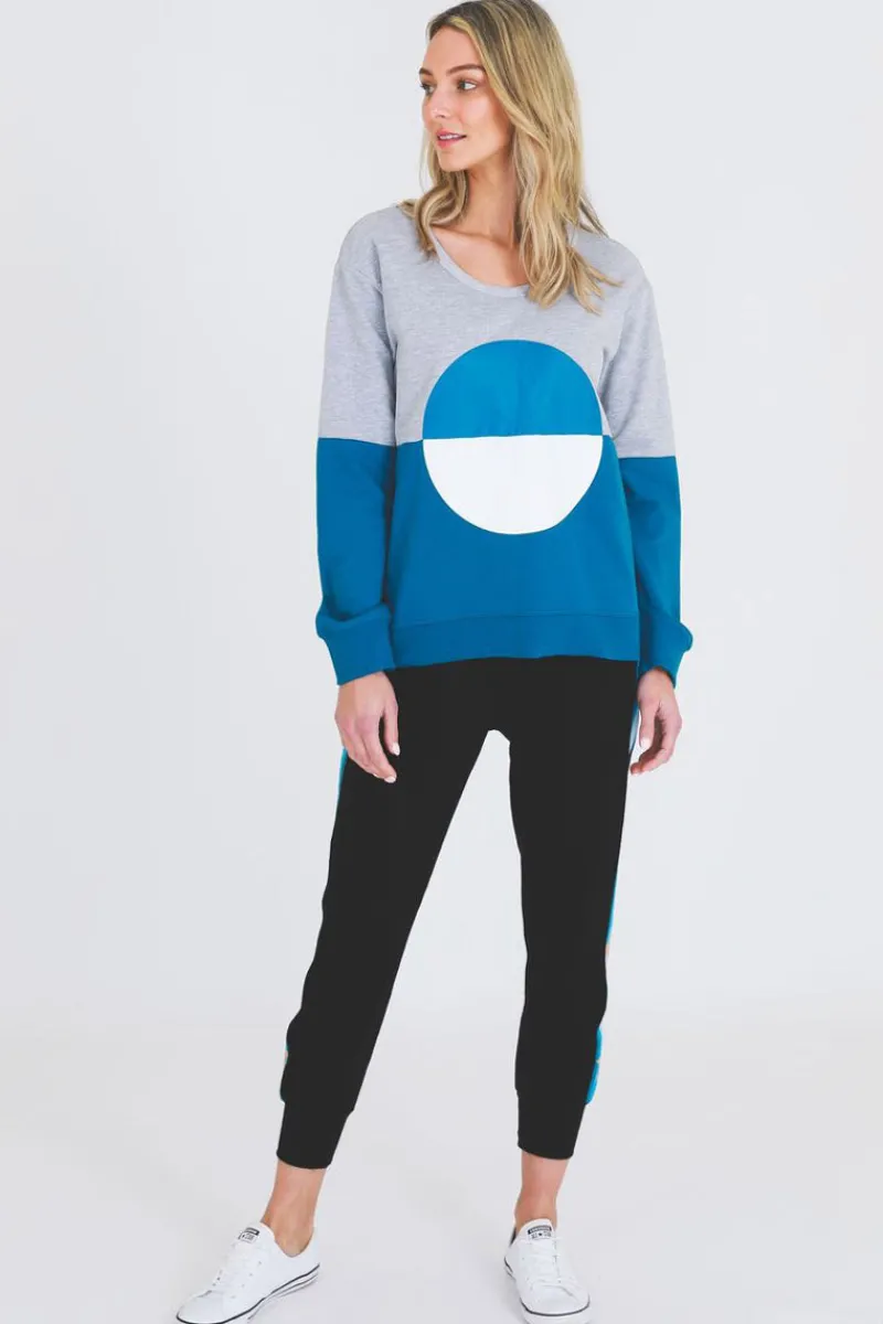 contrast_circle_sweater_1.webp 3rd Story Contrast Circle Sweater^ Jumpers + Sweaters