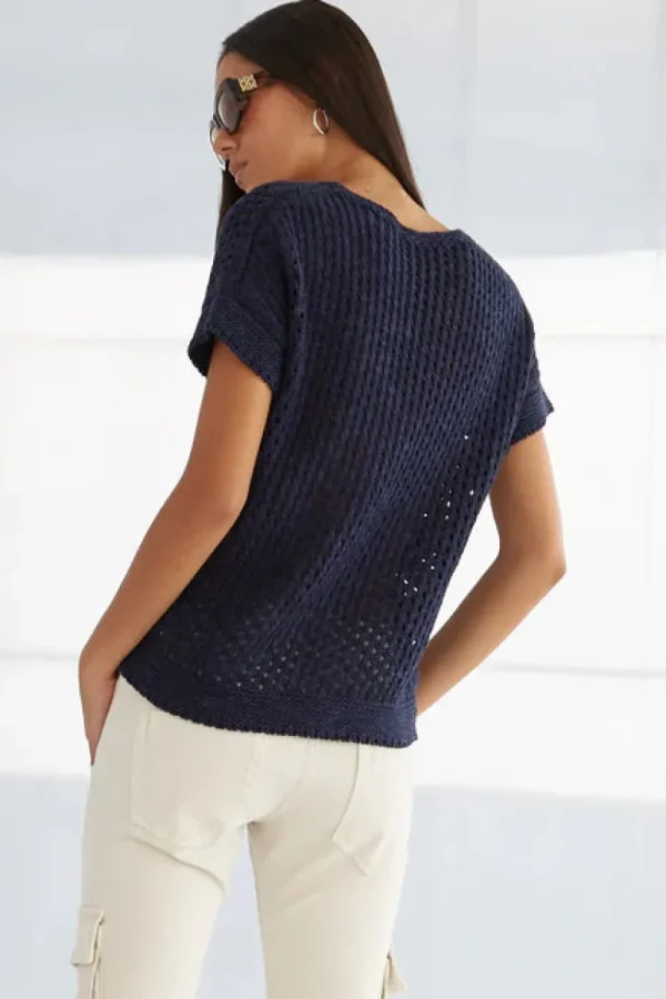 Dricoper Cora Knit Short Sleeves Sweater^ Jumpers + Sweaters