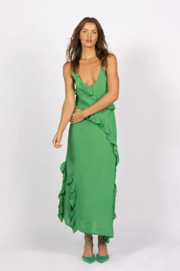 Joey the Label Daydream Ruffle Slip Dress^ Dresses