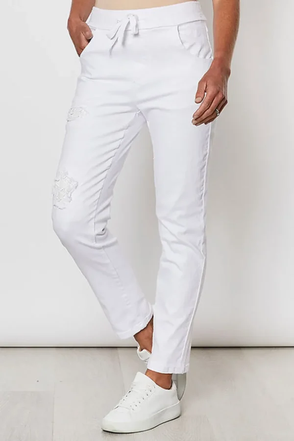 threadz Distressed Detail Jean^ Jeans