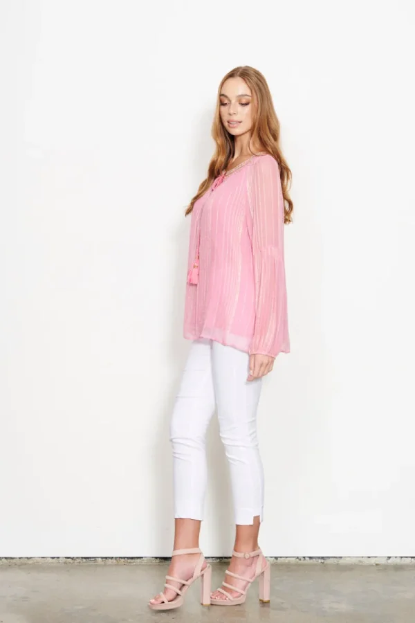 Caju Embroidered Blouse^ Tops