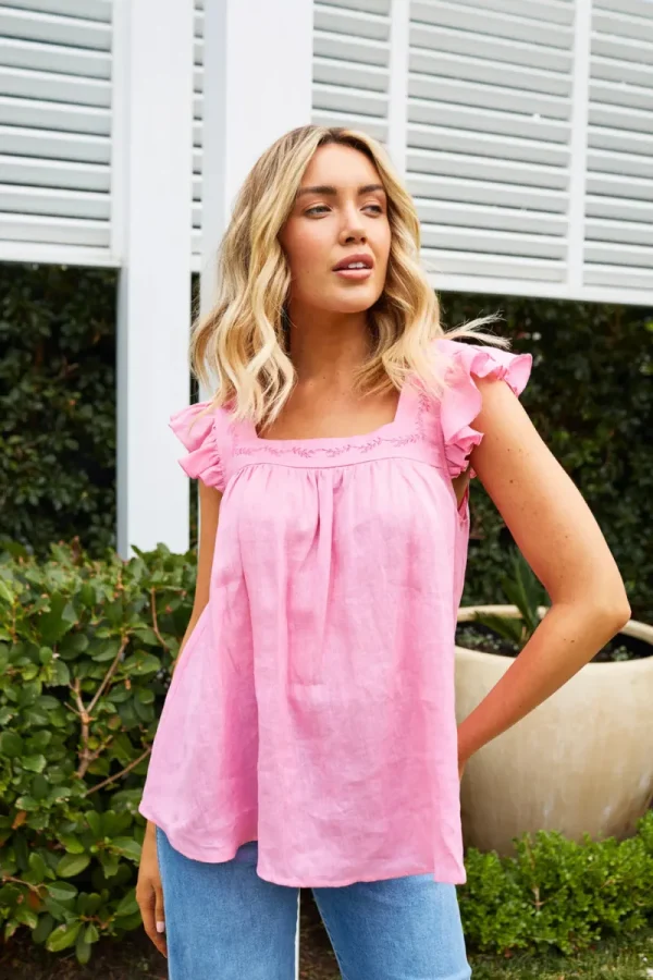 isle of mine Gala Top^ Tops