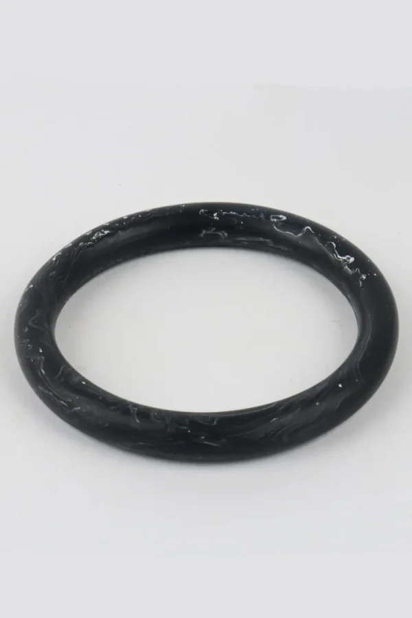 Moose and Meg Designs Gemma Bangle Black Marble^ Jewellery