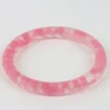Moose and Meg Designs Gemma Bangle Clear Pink^ Jewellery
