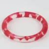 Moose and Meg Designs Gemma Bangle Clear Red^ Jewellery