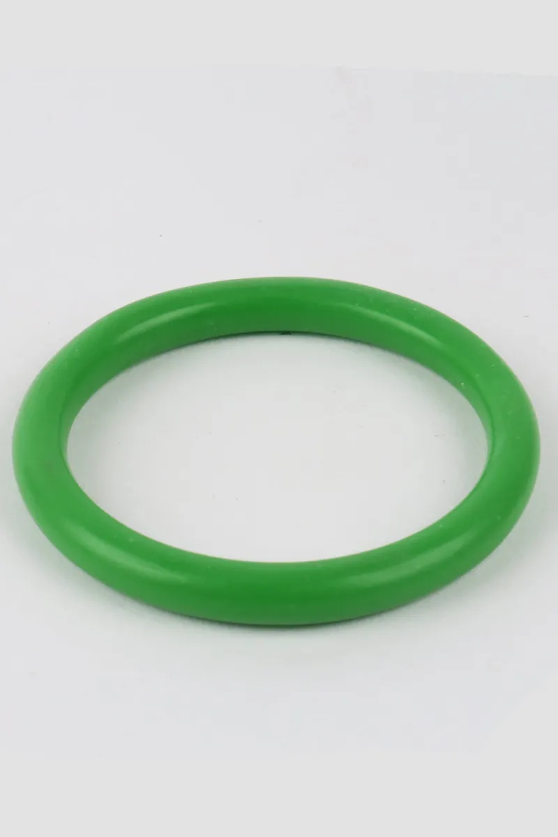 gemma_bangle_lime_green_0.webp Moose and Meg Designs Gemma Bangle Lime Green^ Jewellery