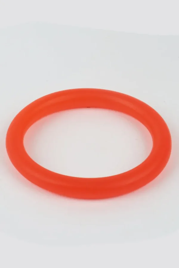 Moose and Meg Designs Gemma Bangle Orange Glass^ Jewellery