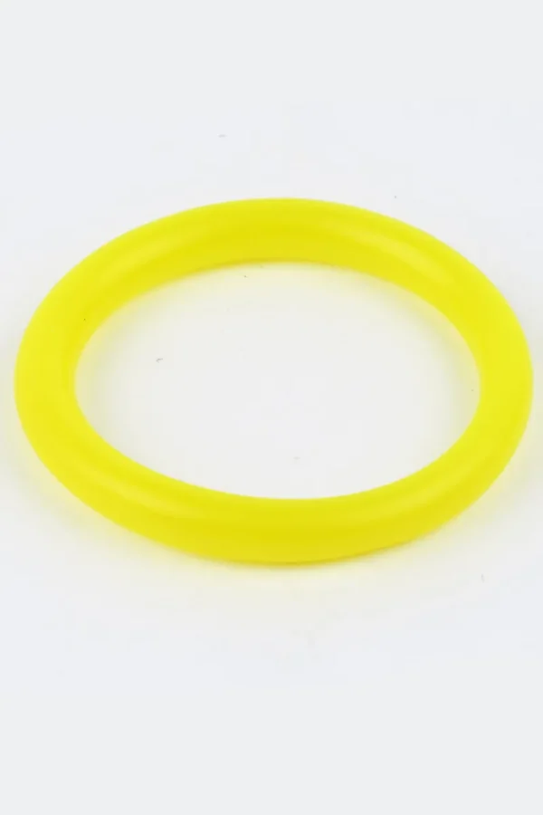 Moose and Meg Designs Gemma Bangle Yellow Glass^ Jewellery