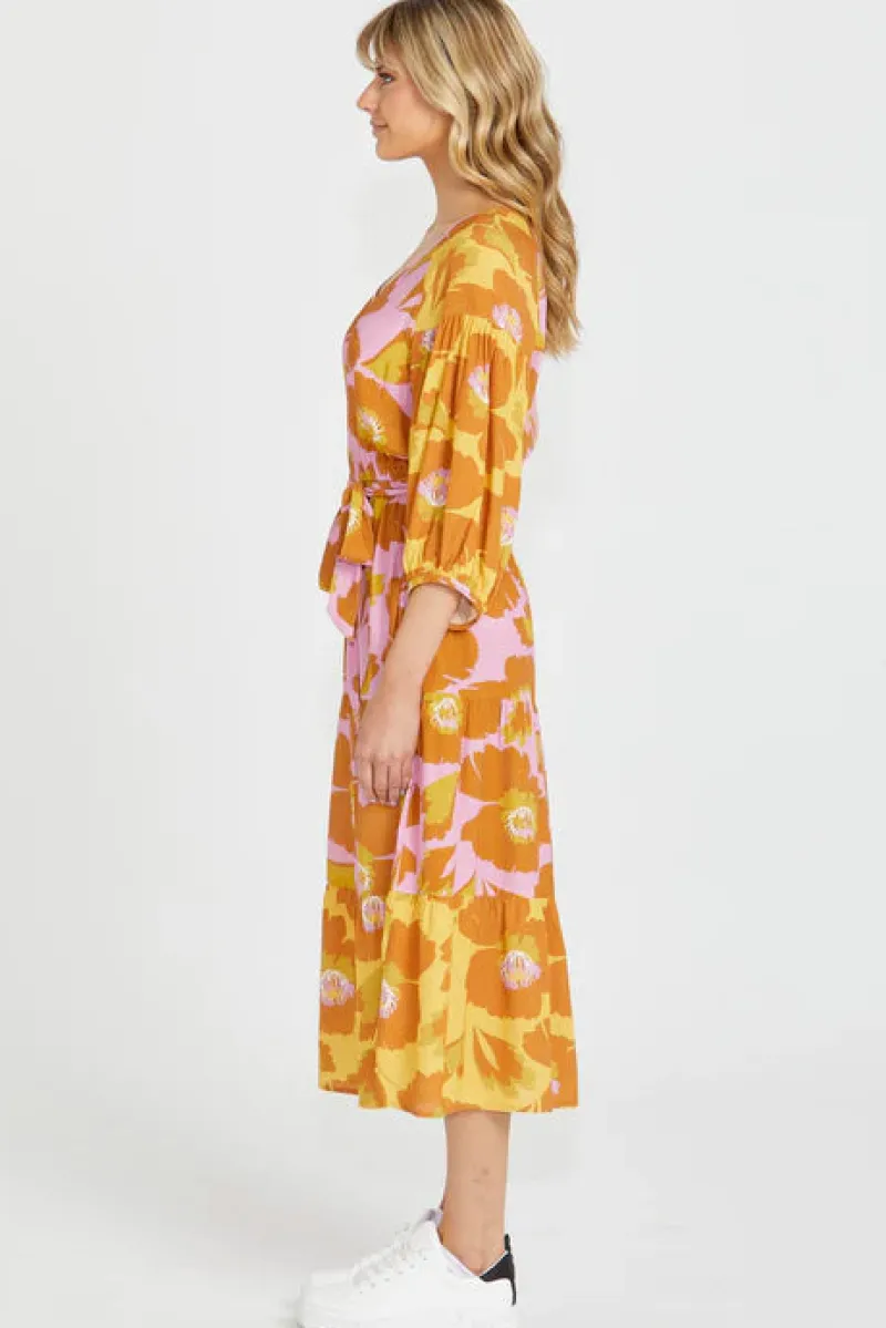 harper_tiered_midi_dress_1.webp Sass Harper Tiered Midi Dress^ Dresses