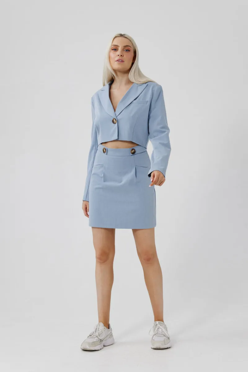 hustler_cropped_blazer_1.webp Daisy Says Hustler Cropped Blazer^ Jackets