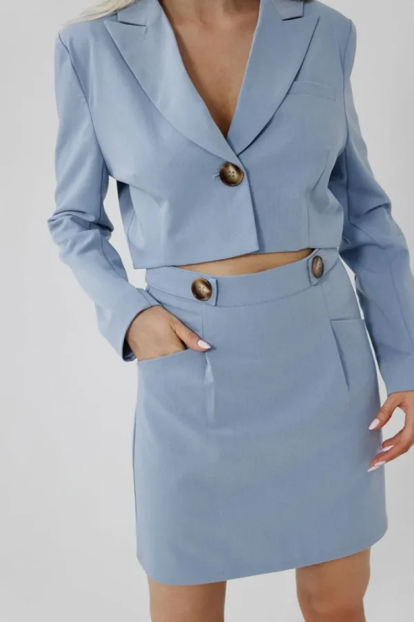 Daisy Says Hustler Cropped Blazer^ Jackets