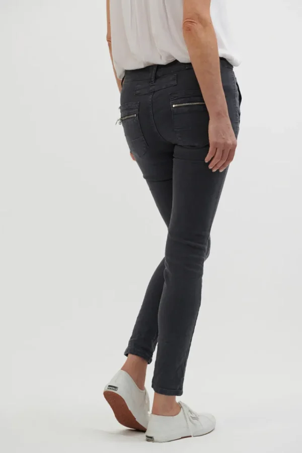 Italian Star Button Jean^ Jeans