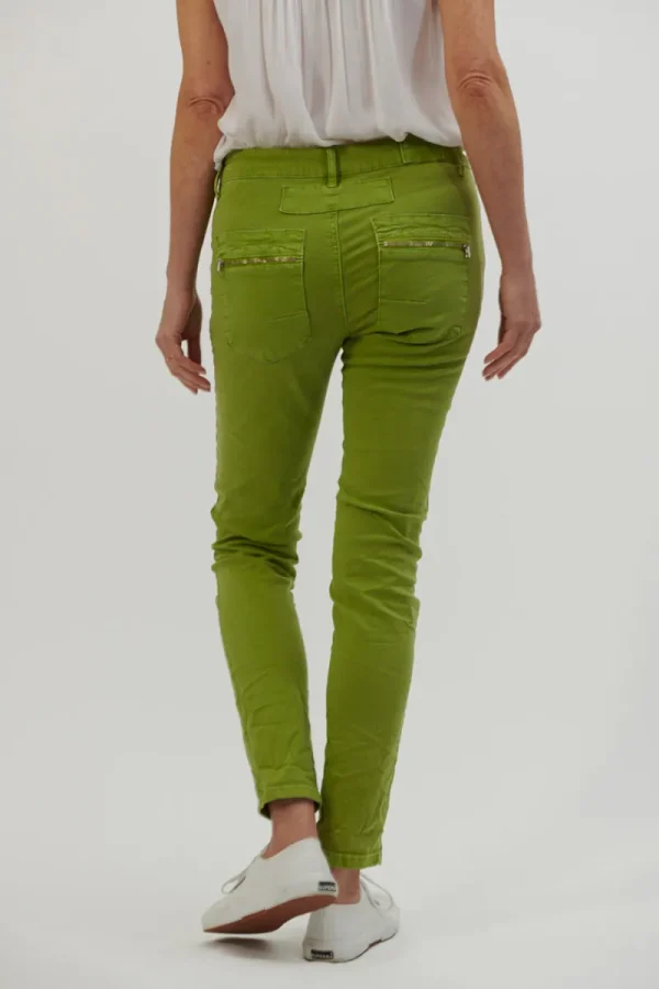 Italian Star Button Jean^ Jeans