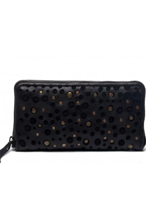 Rugged hide Jade Cheese Zip Around^ Handbags