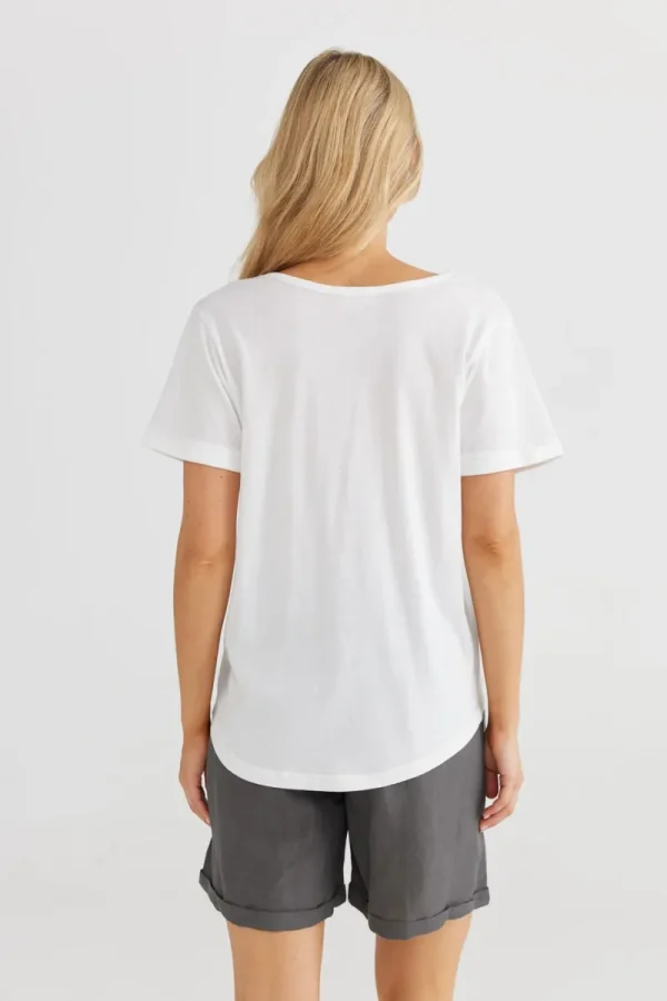 Shanty Kasai Short Sleeve Tee^ Tops