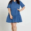 Sass Kellie Denim Dress^ Dresses