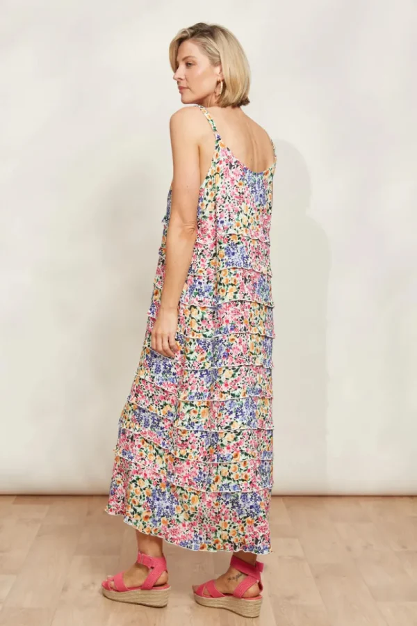 eb and ive La Mer Frill Maxi^ Dresses