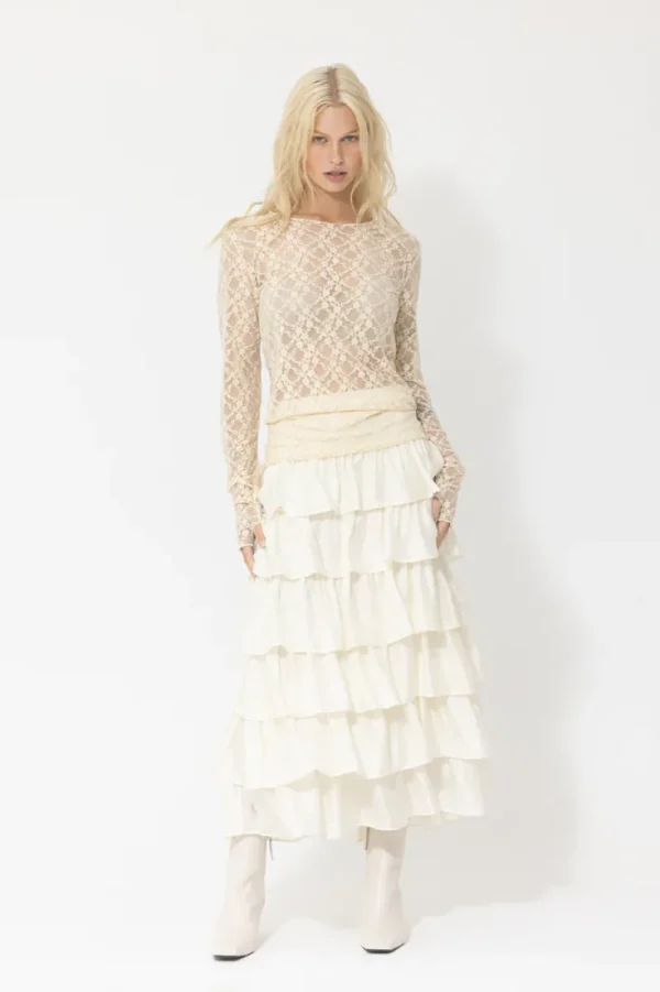 Joey the Label Lace Top^ Tops