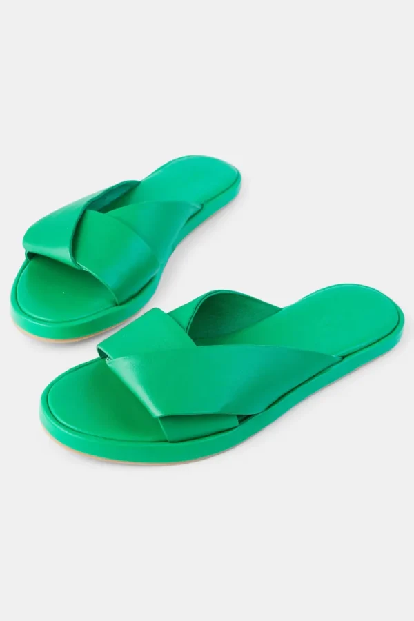 Zeinert & Co Lauren leather slide^ Shoes