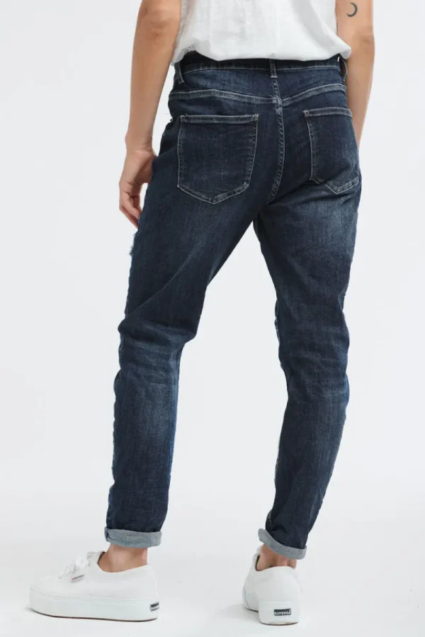 Italian Star Leopard Jean^ Jeans