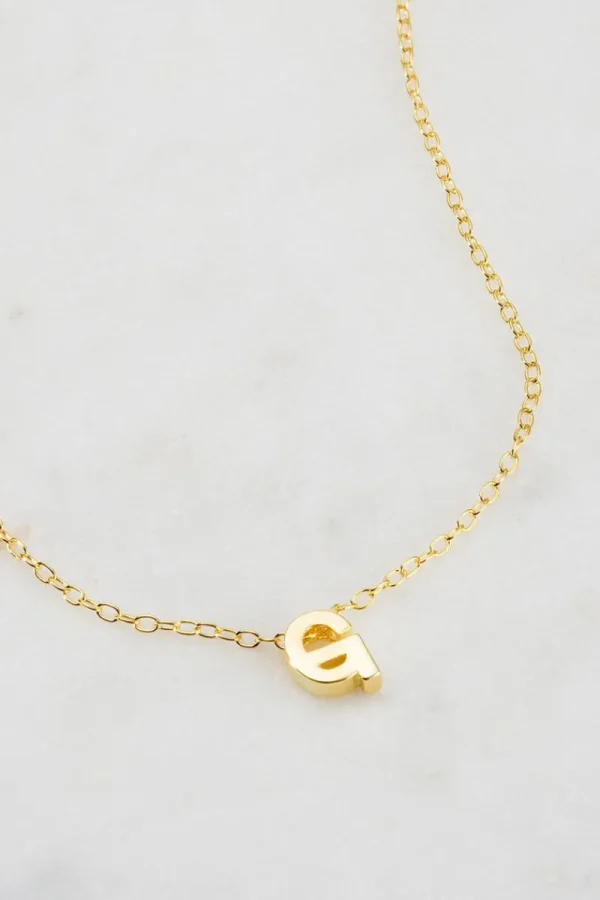 Zafino Letter Necklace G^ Jewellery