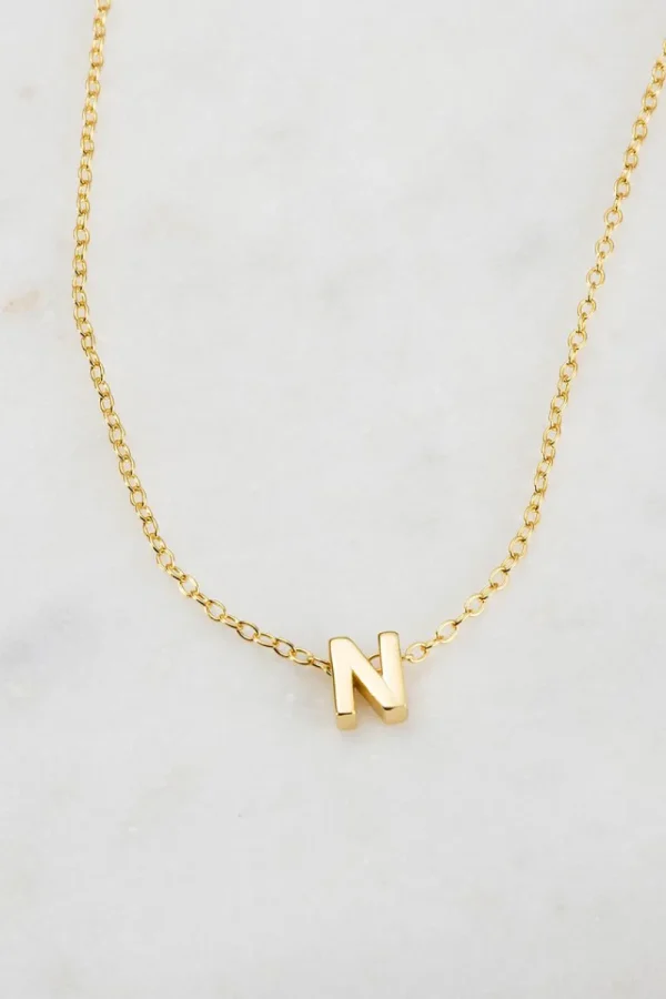 Zafino Letter Necklace N^ Jewellery
