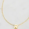 Zafino Letter Necklace R^ Jewellery