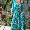 Haven Lipari Tie Maxi^ Dresses
