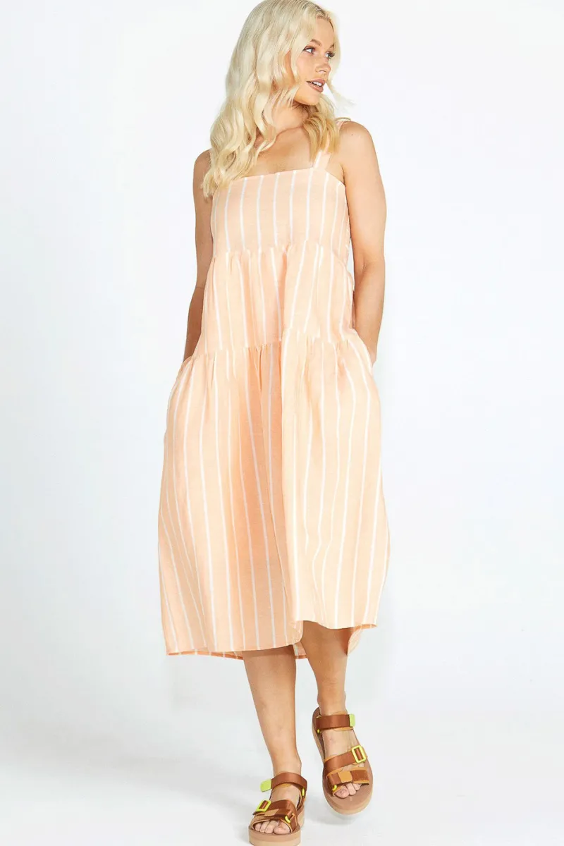 lydia_shirred_back_midi_d_0.webp Sass Lydia Shirred Back Midi Dress^ Dresses