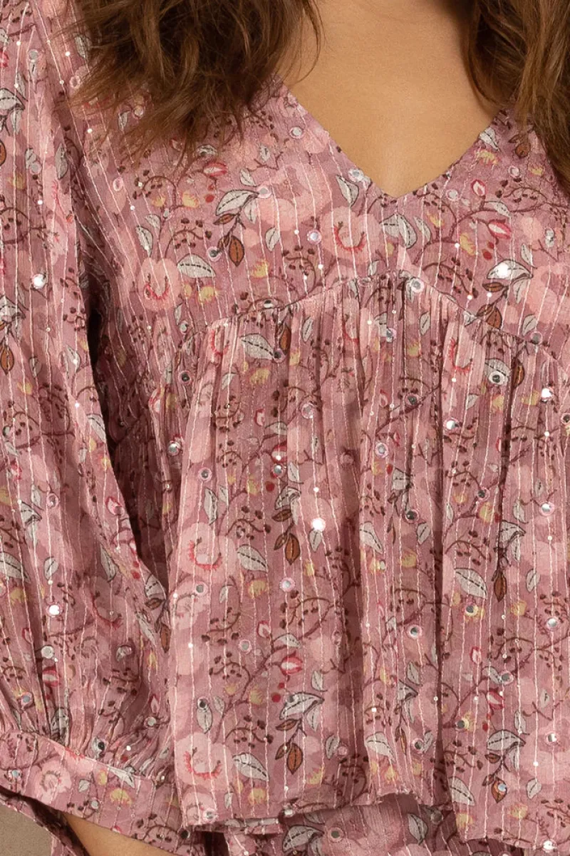 mirror_floral_blouse_4.webp Joey the Label Mirror Floral Blouse^ Tops