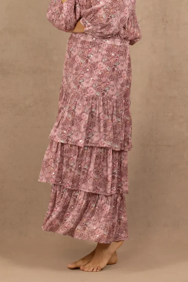 Joey the Label Mirror Floral Layered Skirt^ Skirts