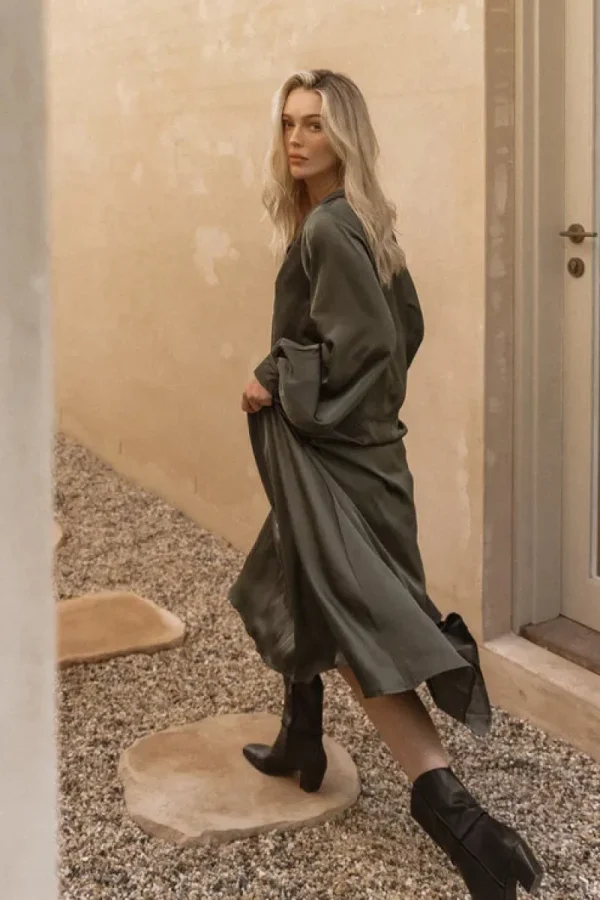 Walnut Monaco Dress^ Dresses