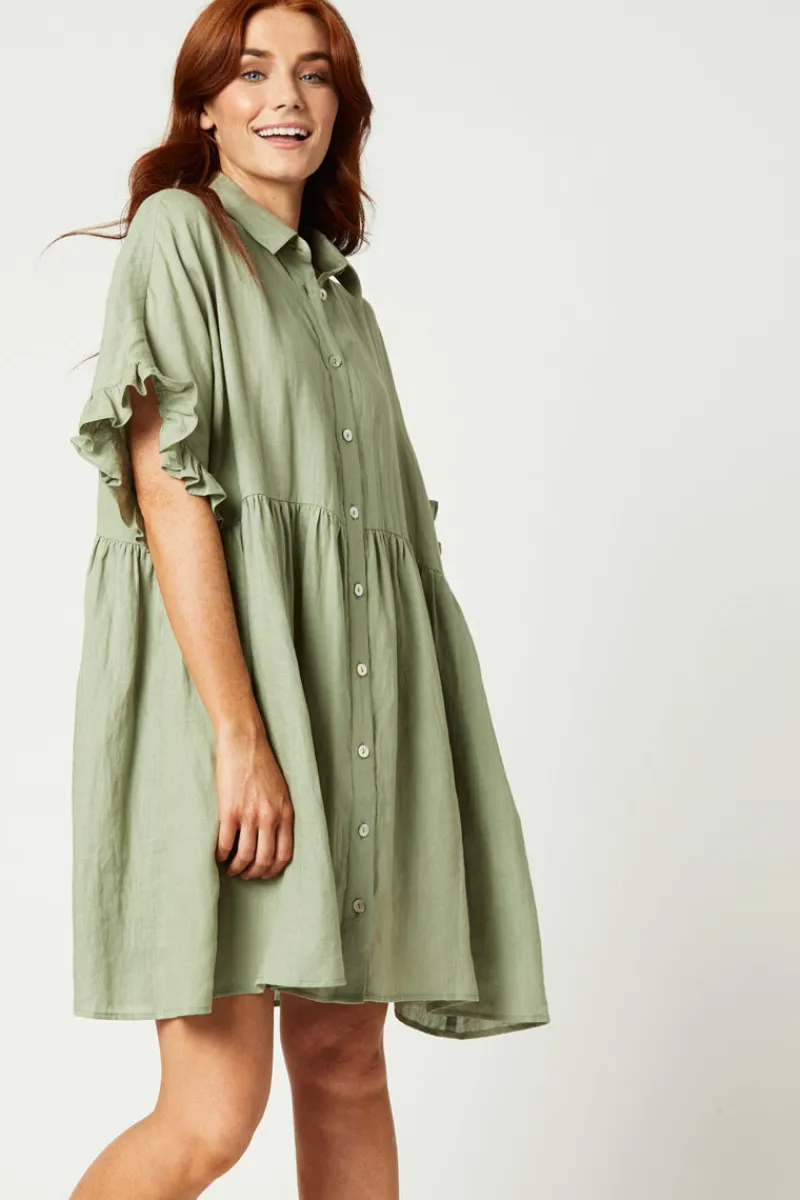nala_shirt_top_dress_0.webp eb and ive Nala Shirt Top Dress^ Shirts | Tops