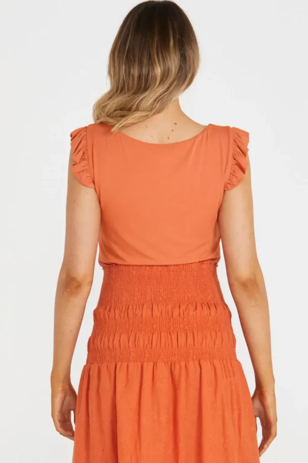 Sass Naomi Frill Top^ Tops