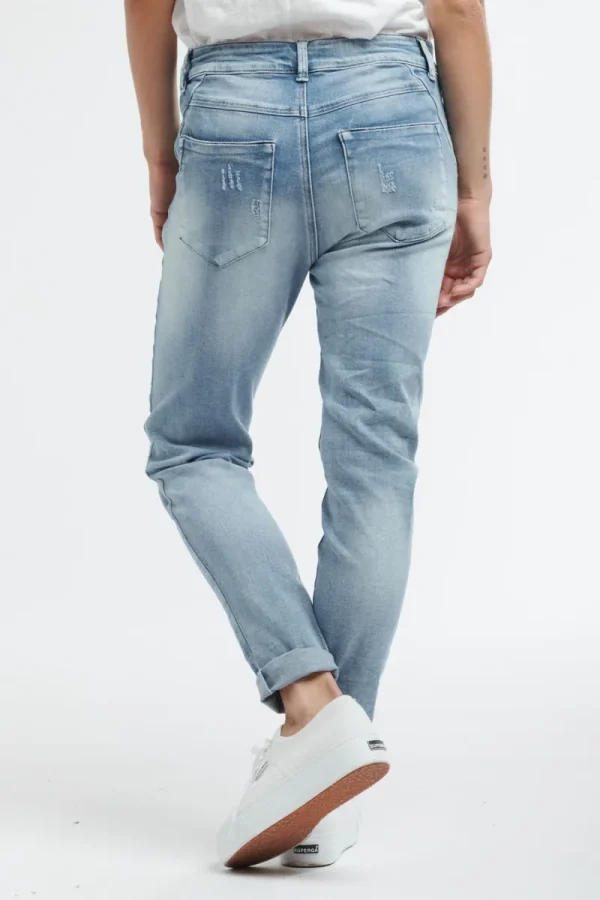 Italian Star Paisley Patch Jean^ Jeans