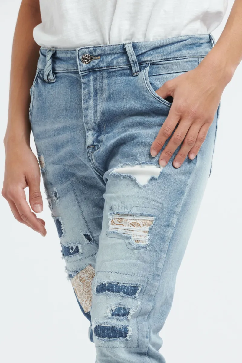 paisley_patch_jean_2.webp Italian Star Paisley Patch Jean^ Jeans