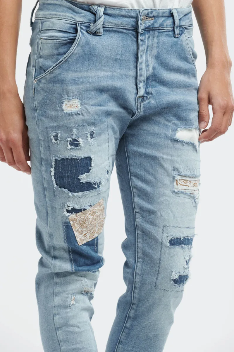 paisley_patch_jean_3.webp Italian Star Paisley Patch Jean^ Jeans