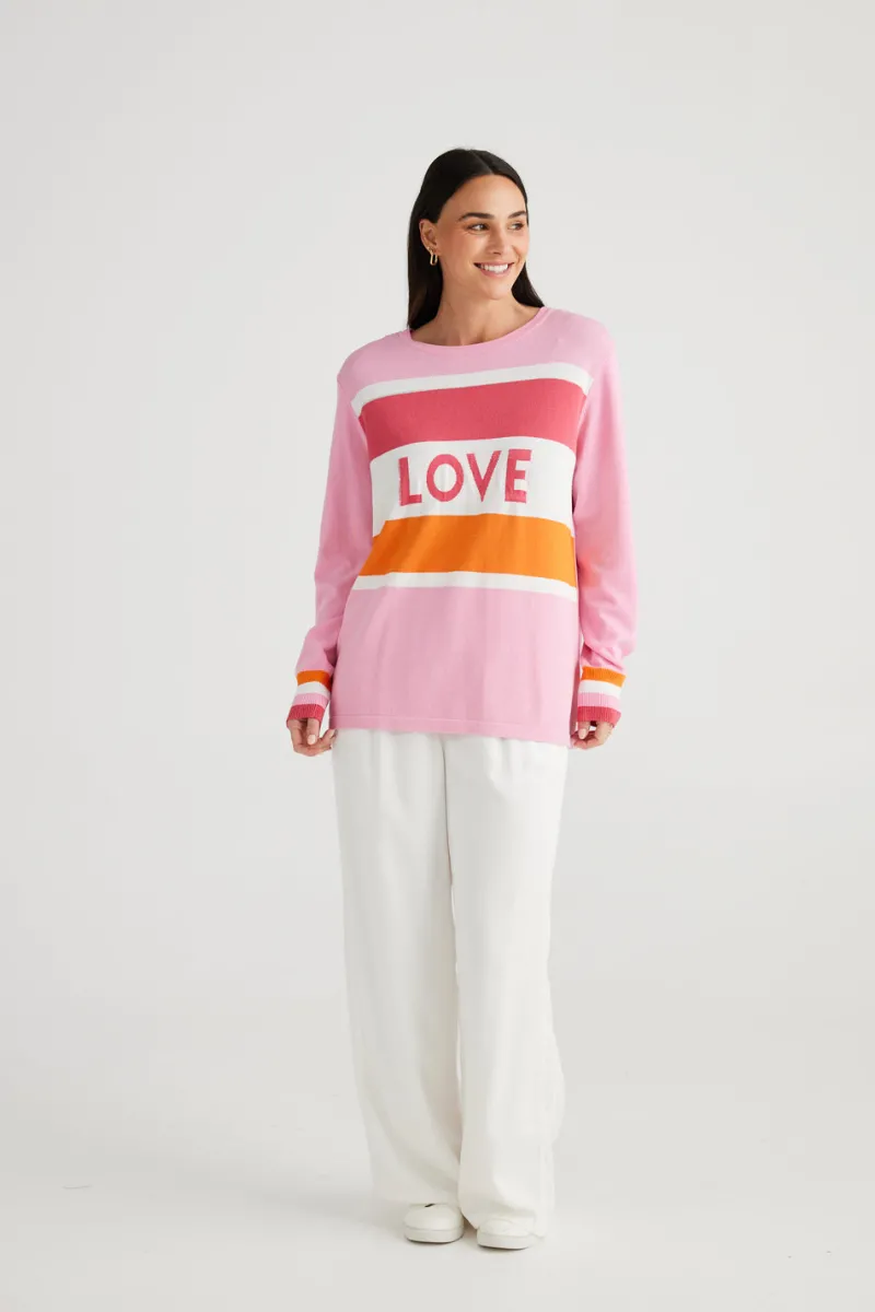 petra_stripe_love_knit_0.webp Brave and true Petra Stripe Love Knit^ Jumpers + Sweaters